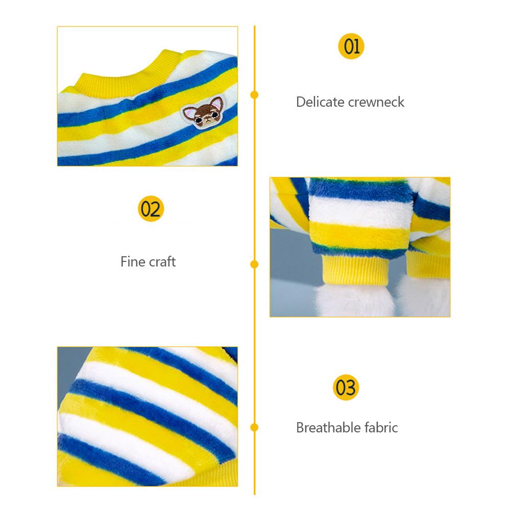 Rainbow Dog Clothes Warm Pet Vest Shirt Fleece Pet Dog Clothes for Dogs Clothing Pets Dogs Cat Tshirt Outfit Apparel Coats