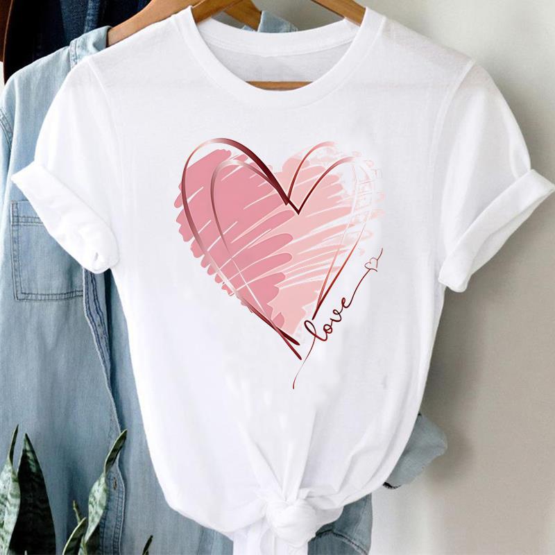 (Asian Size) Women Printed Tee Fashion Lady Clothing Casual T Shirt butterfly trend 90s  Female Top Graphic Short Sleeve T-shirts