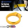 CNC Aluminum Steering Column Pipe Clamp Reinforced Riser Clamps For Sur-Ron SurRon Sur Ron Light Bee X Electric Motocross Parts