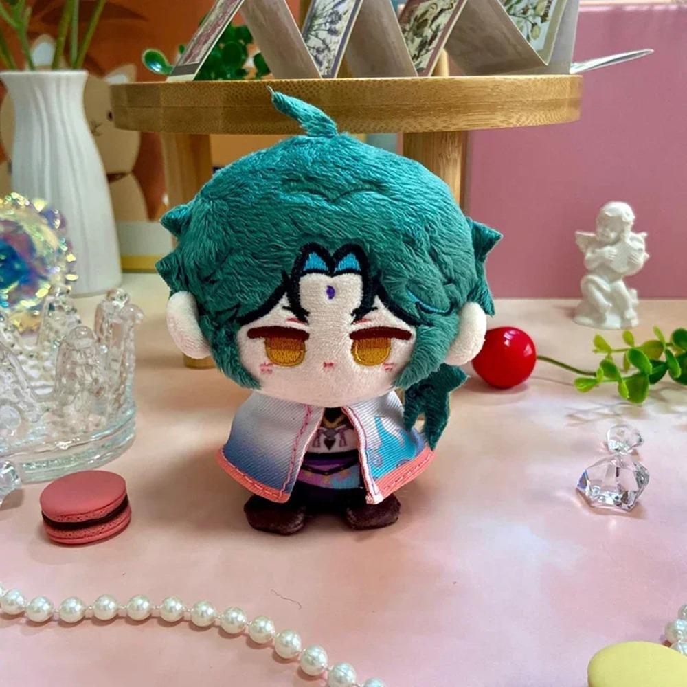 10cm Game Impact Furina Plush Wriothesley Neuvillette Kaveh Lyney Cute Cartoon Al Haitham Dolls Bag Pendant Keychain Gift