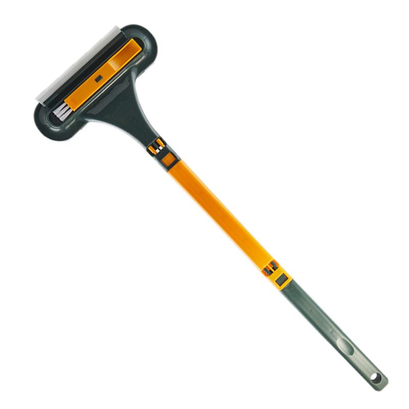 

Двусторонний скребок для оконной сетки и скребок, многофункциональный скребок для окон, бытовая уборка жёлтый