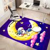 Cartoon Diddl Diddlina Printed Absorbent Washable Carpet, Non-Slip Bathroom Mats, Kitchen Rugs, Yoga Mat,Living Room Entrance, Camping Picnic Rugs