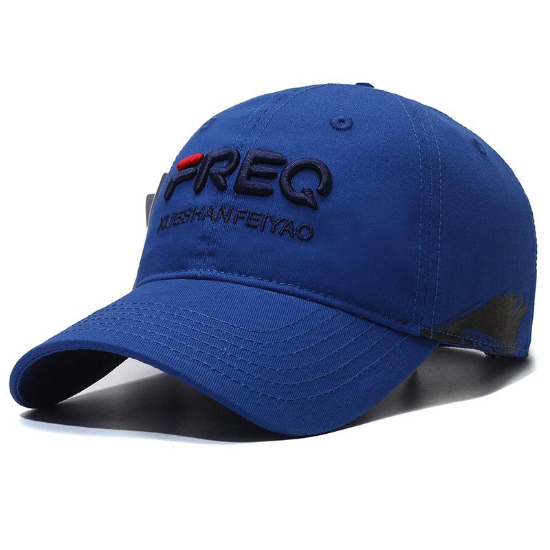New fashionable versatile men's and women's caps, personalized soft-top baseball caps, sunshade sunscreen caps