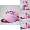 Great Make America Again Hat Donald Trump Us President Republican Cap Pink 2020