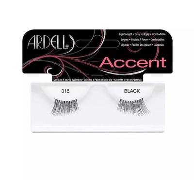 Pestañas Postizas - ARDELL - Accent 315 - White Color - Pack of 1 - Compatible Accessory