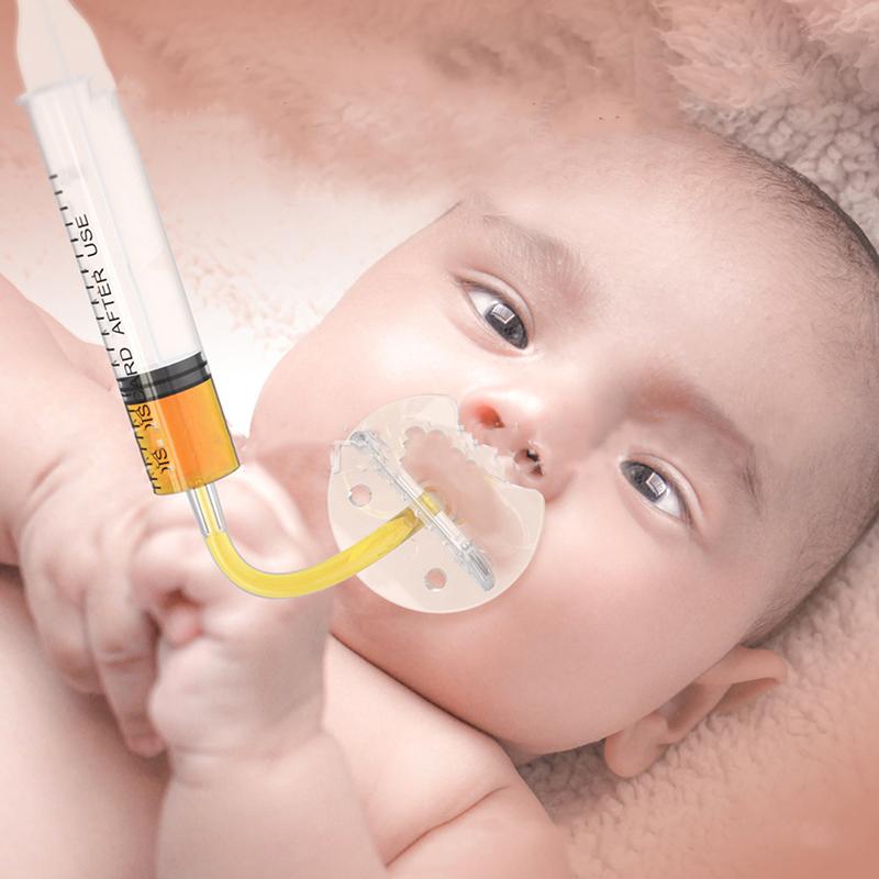 Baby Dropper Dispenser Transparent Pacifier Smart Medicine Dispenser Baby Medicine Feeder Baby Gadgets Baby Feeding