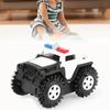 Kids Electric Flipping Truck Automatic Flipping Stunt Simulation Policed   Flipping Vehicle Toy for Boys Girls