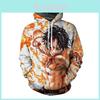 One Piece Anime Zoro Zipper Hoodie Sweatshirt Hooded Coat Jacket Unisex Pullover