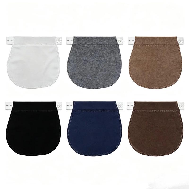 Elastic Cotton Maternity Waist Extender - Adjustable Belly Expansion Belt