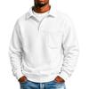 Men's Fashion -lined Long-Sleeved Sweatshirt For Winter (with pockets)