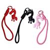 Cooler Pferde-Anhänger Schlüsselanhänger Niedlicher Pferde-Schlüsselanhänger mit Lanyard Cartoon-Anhänger für Handtaschen Tier-Schlüsselanhänger Glücksbringer