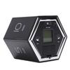 Rotating Timer 60 Minutes Preset Magnetic Hexagon Desk Flip Productivity Timer for Kitchen Cooking Studying
