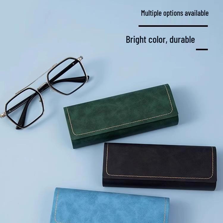 Exclusive Eyeglass Case for Women: High-End Retro Design, Anti-Pressure, Large Capacity for Myopia Glasses, Free Shipping