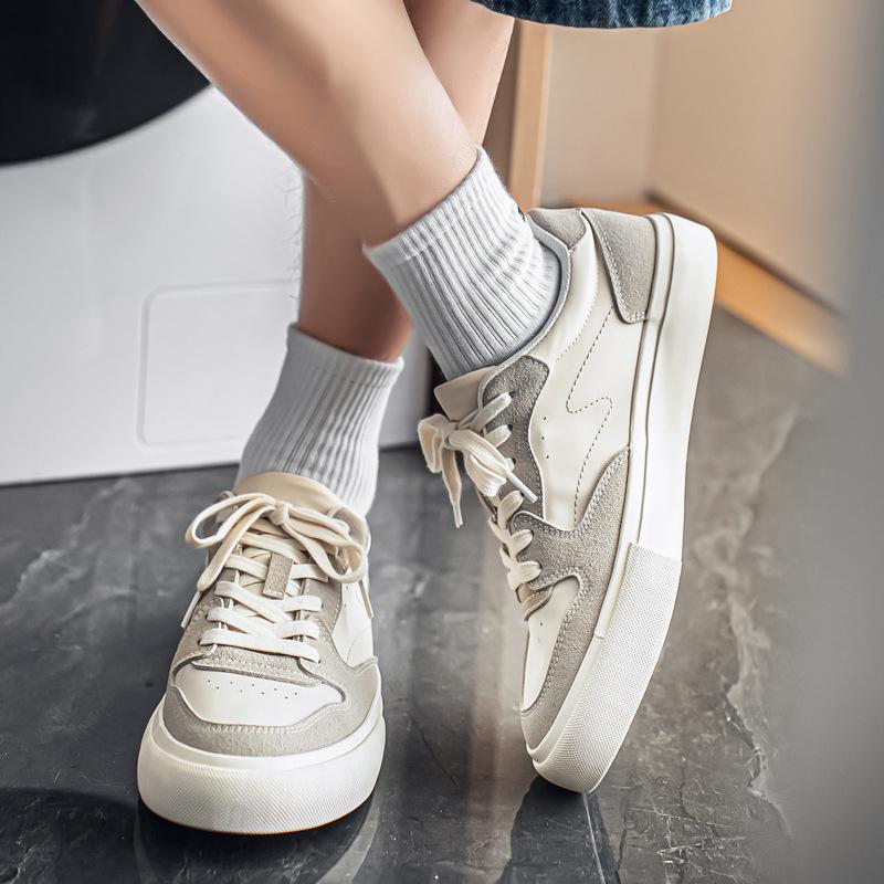 New low-top umbrella cloth breathable men's shoes niche sports and leisure board shoes men's tide AFT-02