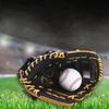 Genuine Leather Baseball Glove For Youth Kids Batting Mitt Both Hands Softball Glove