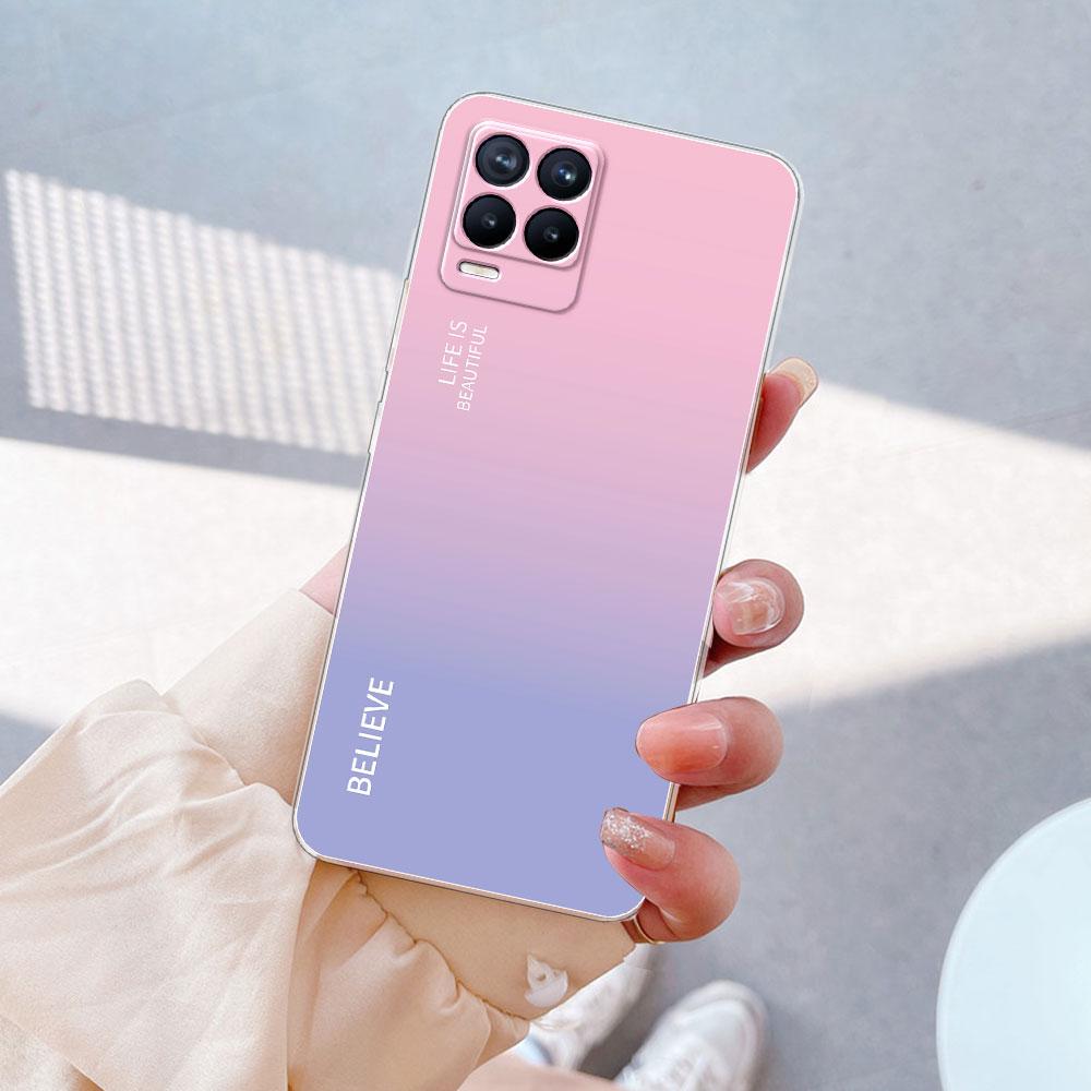 For Realme 8 Case Clear Soft Silicone Protective Phone Cover For Realme 8 Pro Cases Coque For OPPO Realme 8 8 Pro Bumper Fundas