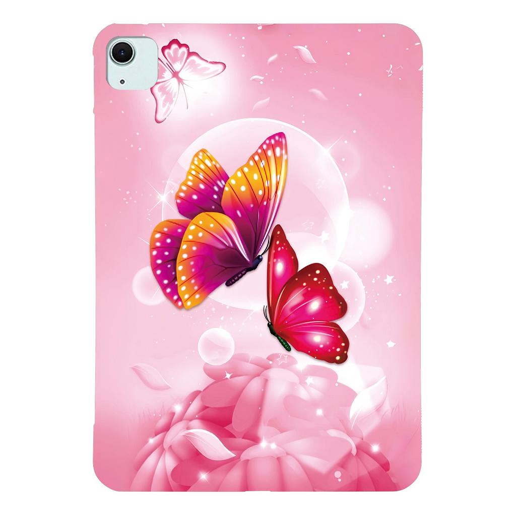 Tablet Case For iPad Air 13 (2025)/(2024)/Pro 12.9 (2022)/(2021)/(2020)/(2018) Pattern Printing Slim Soft TPU Cover