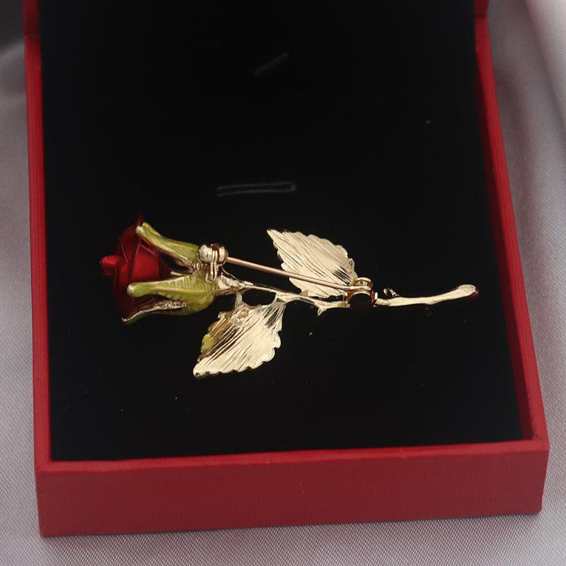 Rose Flower High-end Niche Brooch, High-end Retro Pin, High-end Flower Corsage