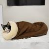 Cat Nest Cat Bag Winter Warm Pet Bag Autumn and Winter Dog Bed Four Seasons Universal Pet Cats Puppy Closed Cats Nest