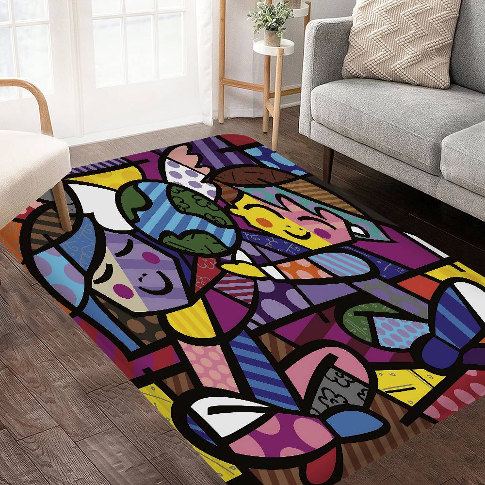 Tappetino da Bagno Britto Antiscivolo Assorbe Acqua Striscia Lunga Cuscino Tappetino da Camera Tappetino di Benvenuto