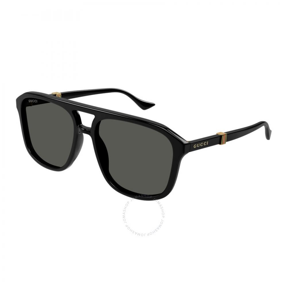 Gucci Grey Navigator Men S SunglaSSeS gg1494S 001 57