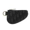 Used 10656 Saddle 3-in-1 Nano Pouch Only 1ADPO276YKY 7943 Current Single Wallet Unused Oblique Black Men's from Japan