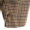 SCHOFIELD & SMITH 80s Vintage Staggered Pattern Tailored Jacket Brown Men's Used