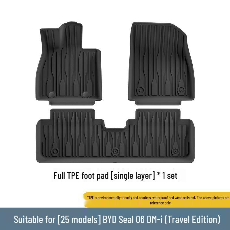 24-26 BYD Seal 06 DM-i TPE Waterproof Floor Mats & Trunk Liner