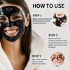 EELHOE Bamboo Charcoal Black Mask for Deep Pore Cleansing & Blackhead Removal - Activated Bamboo Charcoal, Salt, Glycerin & Aloe Vera Face Mask