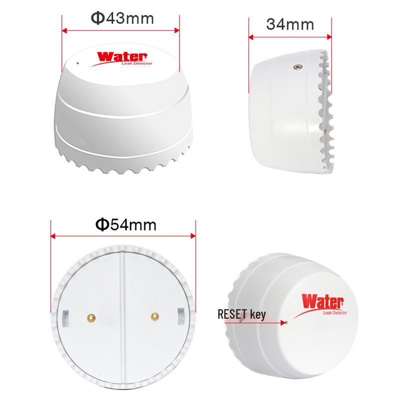 Tuya Zigbee WiFi Smart Water Leak Detector & Alarm for Kitchen