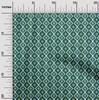 Cotton Poplin Fabric Geometric Flame Stitch Printed Craft Fabric BTY 42 Inch