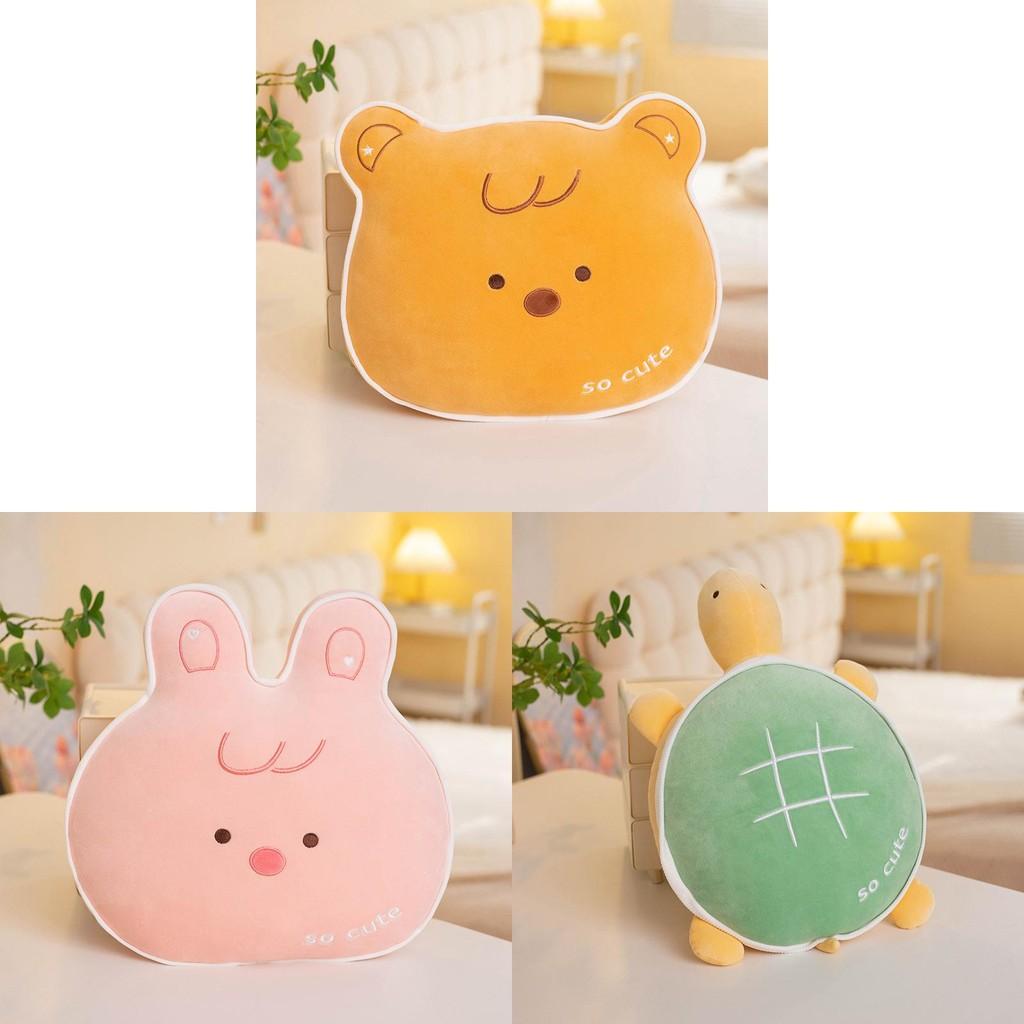 Turtle Bear Rabbit Plush Toys Stuffed Doll Cushions Bedroom Gift Decoration