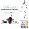 Modern Minimalist Foldable Desk Lamp With Aluminum Clamp And Usb Port For Nail Art And Makeup Work