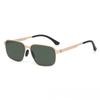 Unisex New Metal Square Frame UV400 Sunglasses Stylish Retro Ultra-Lightweight Eyewear Outdoor Sports Travel Anti-UV Sun Glasses