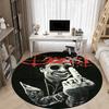 1PC Ozzy Osbourne Office Round Area Rug, Indoor Mat Suitable For Office, Under Office Chairs Bedroom Living Room Home Decor, Room Deco110
