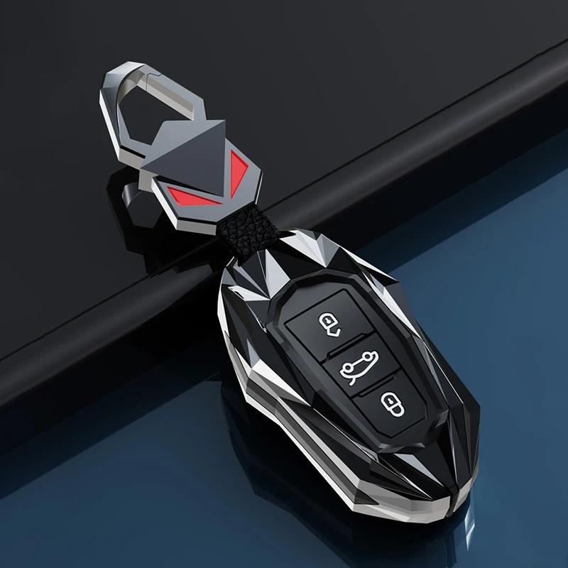 Hot Interior Mouldings Car Remote Key Case Cover Shell For Peugeot 308 408 508 2008 3008 4008 5008 Citroen C4 C4L C6 C3-XR Picas
