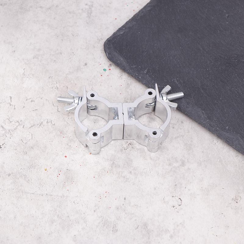 Aluminum Alloy Double Ring Buckle Stage Lights Clamp Clip Bracket 18-21Mm 38-52Mm Light Clamps Quick Release Lamp Hanger Hooks