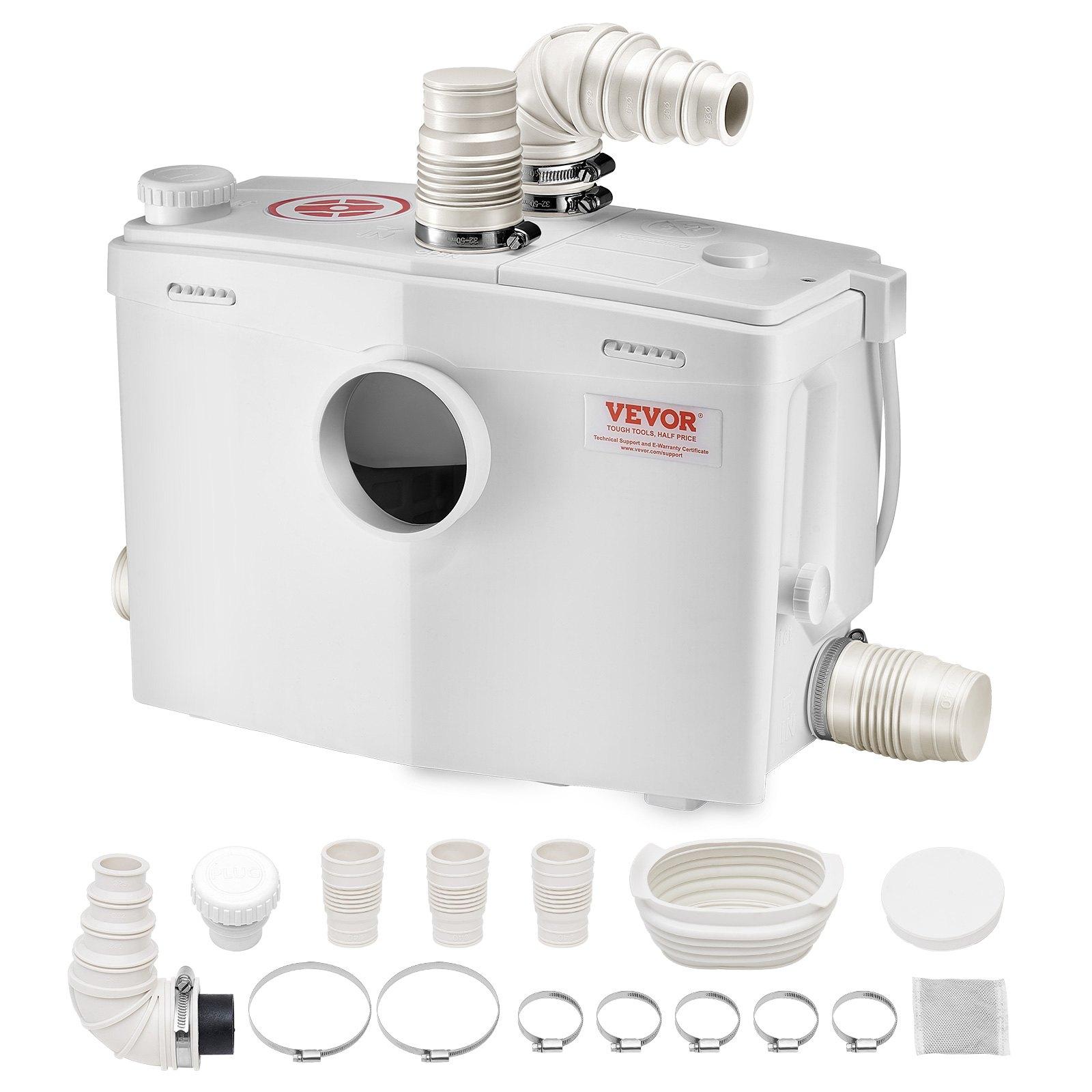 VEVOR Maceratora sūknis, 1200W, 180 L/min(48