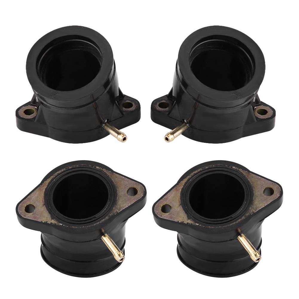 4Pcs Motorcycle Carburetor Manifold Intake Adapter Joint Boot for YAMAHA XJ1100 XS1100 XS1100L