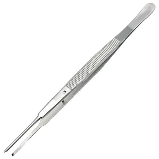 GDC Micro Tissue Forceps Gerald - Straight - 1x2 (18cm) (TPG3)