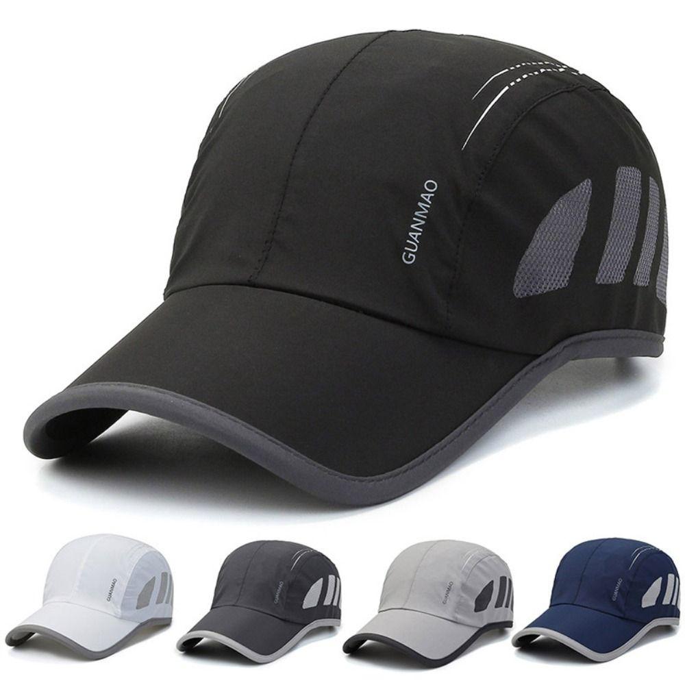Breathable Sports Golf Baseball Cap Adjustable Summer Sun Hat New Quick-Drying Mesh Peaked Cap