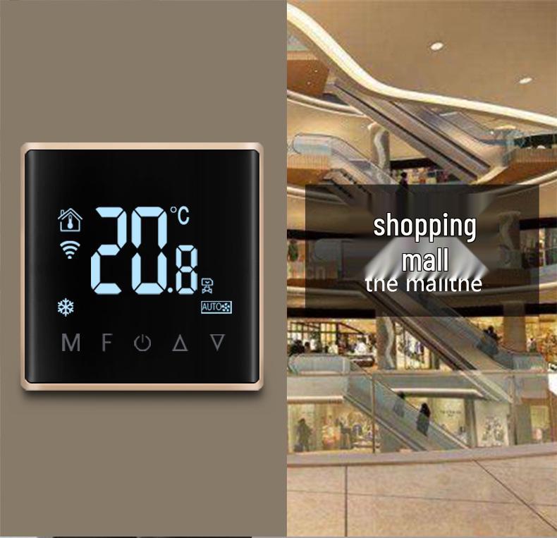 Smart Tuya Zigbee WiFi Klimaanlegg Termostat & Viftekonvektor Fjernkontrollpanel