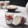 Japanese Style Ceramic Sake Pot Cups Set Creative Vintage One Pot Eight Cups Sake Wine Set Home Barware Ceramic Drinkware New