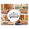 Fish Deep Baking Tray with Cover Grilled Plate Dining Furnace Buffet Foods Holder Restaurant