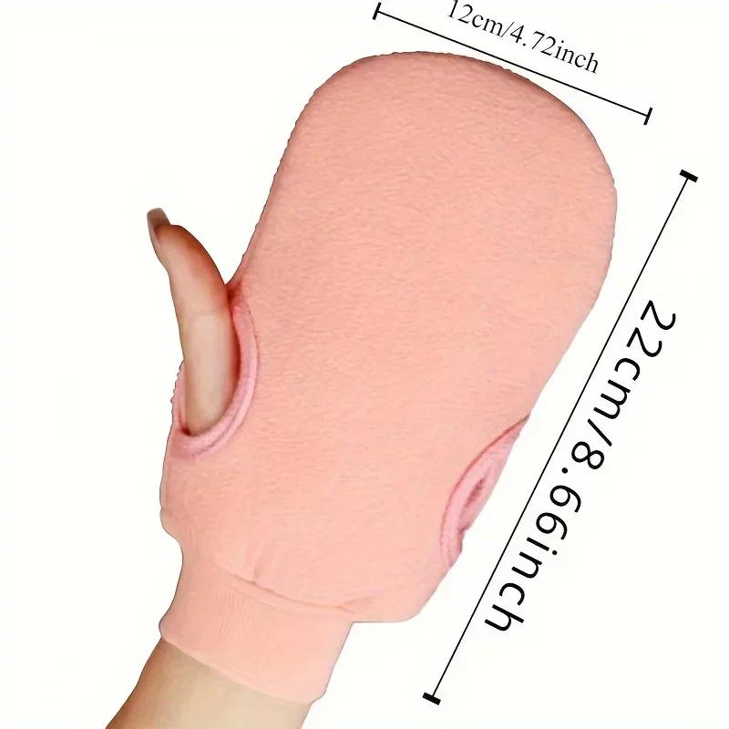 Exfoliating Shower Gloves Deep Clean Dead Skin Gentle Massage Spa Experience for Body Back Cleaning Bath Accessories