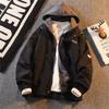 Men's Hooded Jacket: Autumn Winter Two-Piece Look, Casual Loose-Fit Sportswear, 2026 Style for Teens