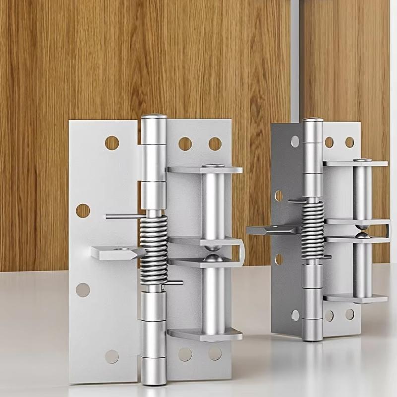 Detachable Self Closing Spring Door Closer Automatic Hardware Anti-Slam for Home Kitchen Bedroom Interior Doors