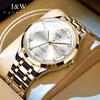 IW Mens Watches Top Brand Luxury Sport 50M Waterproof Steel Automatic Mechanical Watch Men Sapphire Mirror Japanese Movement