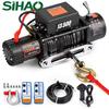SIHAO 13500 LBS Guincho Elétrico 12V Corda Sintética Controle Remoto Sem Fio Off-Road 4x4 ATV Caminhão Reboque