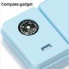With Compass Pencil Box With Fan/Desk Lamp Stationery Organizer  For Boys/Girls